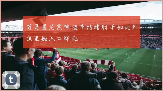若是慕尼黑啤酒节的烤肘子如此外焦里嫩入口即化