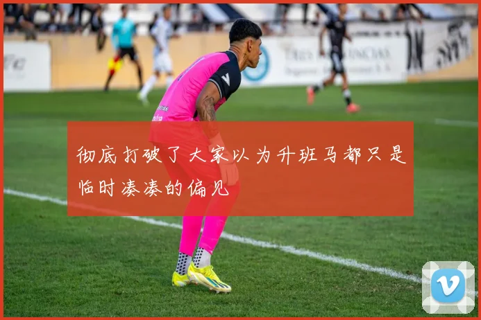 彻底打破了大家以为升班马都只是临时凑凑的偏见